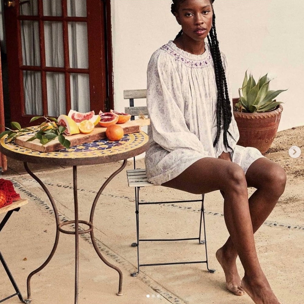 Doen Ornella Dress in Chateau Fleur Paisley XS